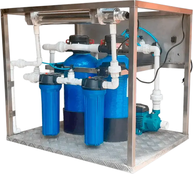 PLANTA DE POTABILIZACIÓN PORTATIL PP03 - TRATAMIENTO DE AGUAS - AKWA - FUSION INGENIERIA